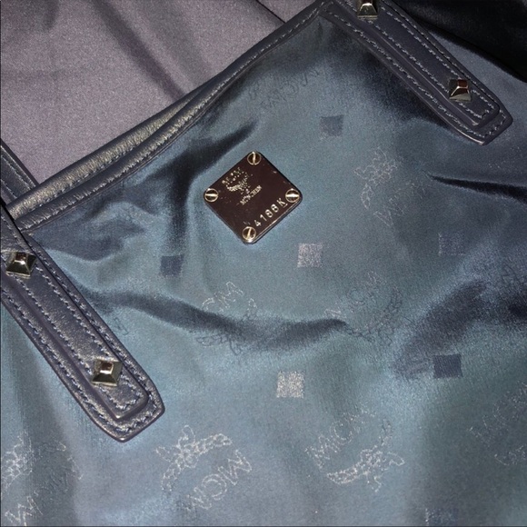 MCM DIETER TOP ZIP MONOGRAM TOTE - Picture 1 of 4